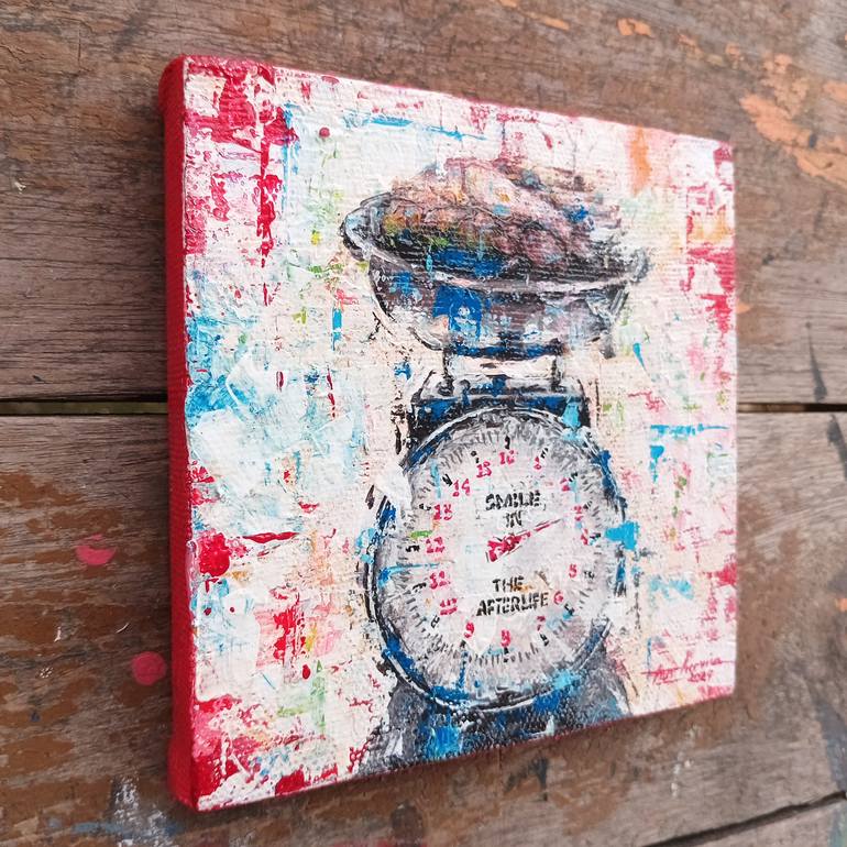 Original Modernism Still Life Painting by Kus Hervica