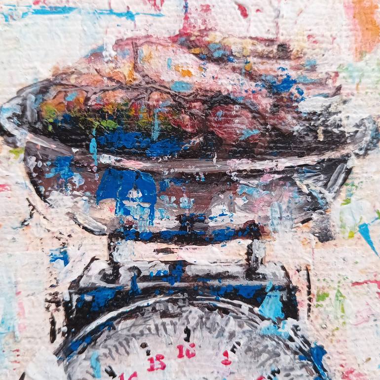 Original Modernism Still Life Painting by Kus Hervica