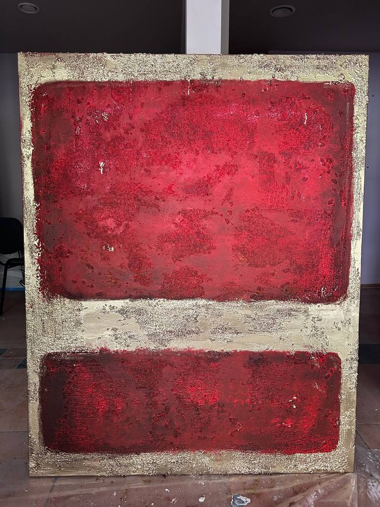 Original Abstract Expressionism Abstract Painting by Anzelika Sadova