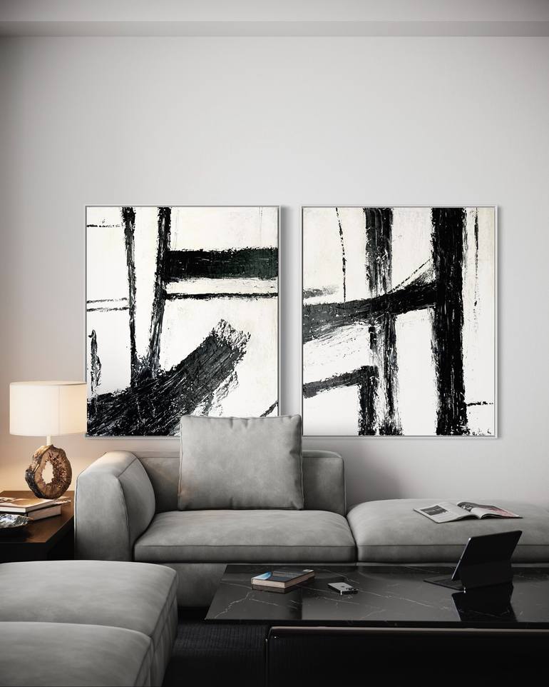 Original Contemporary Abstract Painting by Anzelika Sadova