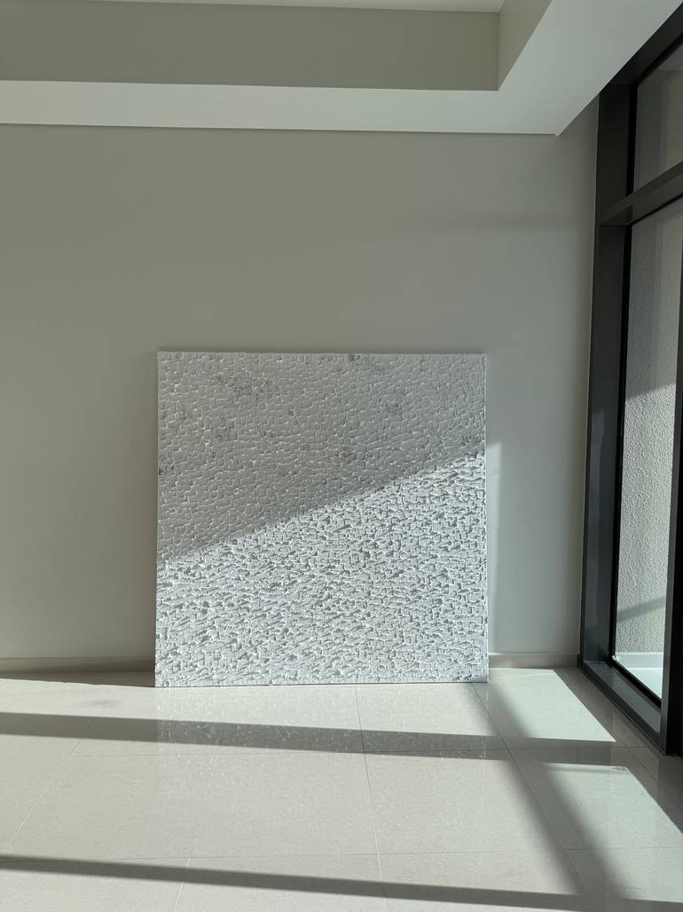 Original Minimalism Abstract Painting by Anzelika Sadova