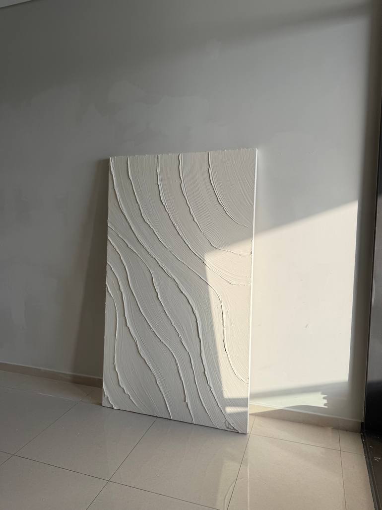 Original Minimalism Abstract Painting by Anzelika Sadova