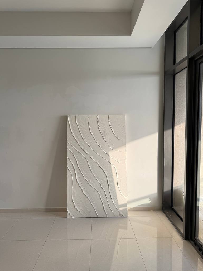 Original Minimalism Abstract Painting by Anzelika Sadova
