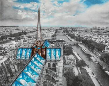 Blue Sky in a Grey World_Ascending Spire for Notre Dame thumb