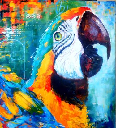 Print of Abstract Expressionism Animal Paintings by Nando Bee