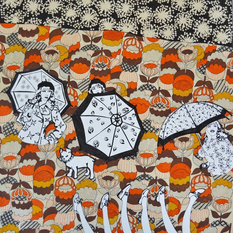 Print of Figurative Cinema Collage by Paz Barreiro 