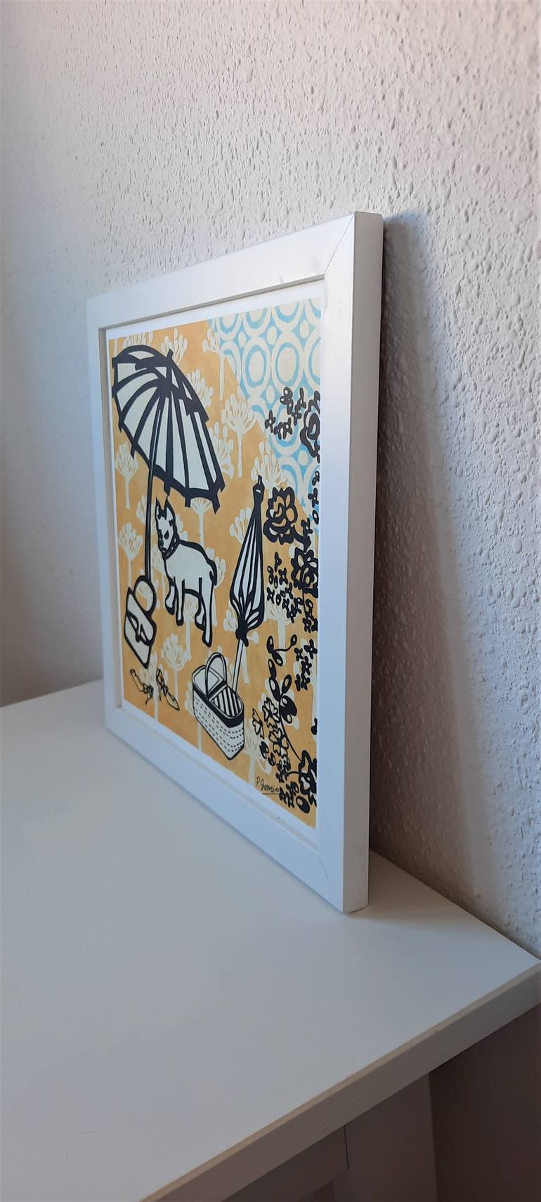 Original Figurative Animal Painting by Paz Barreiro 