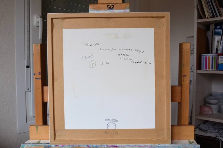 Original Illustration Animal Painting by Paz Barreiro 