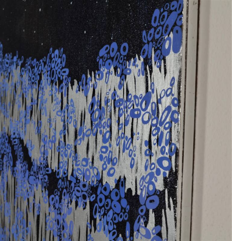 Original Abstract Landscape Painting by Paz Barreiro 