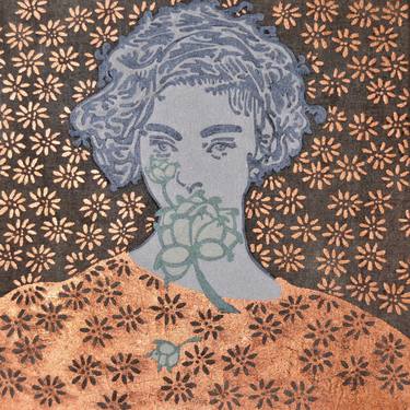 Print of Figurative Floral Paintings by Paz Barreiro