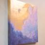 View from the side, deep edge canvas