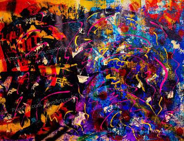 Print of Abstract Expressionism Graffiti Paintings by Arty Dunes