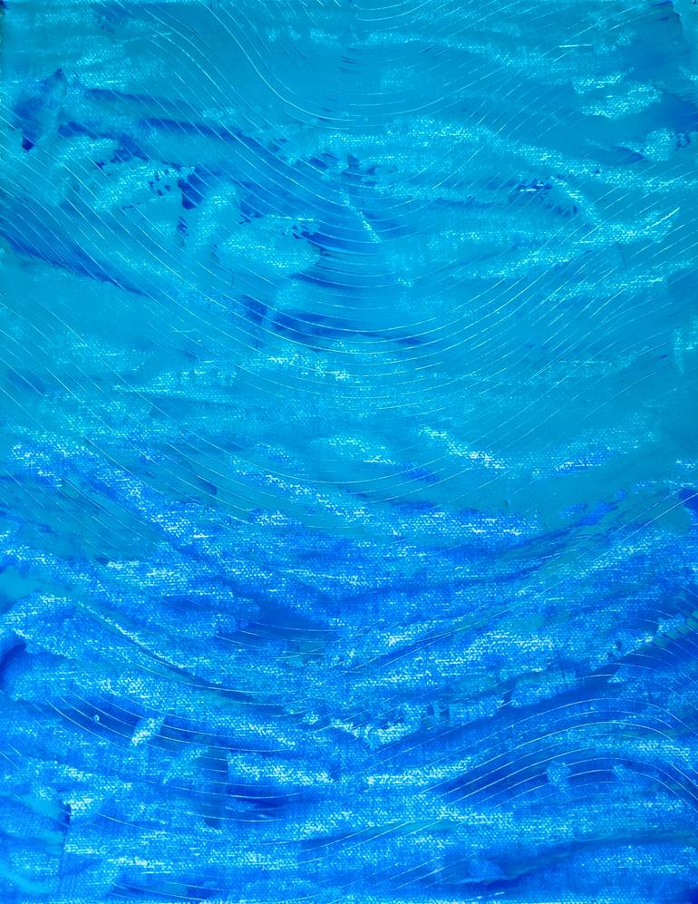Original Abstract Expressionism Abstract Painting by Minkal Vaishnav