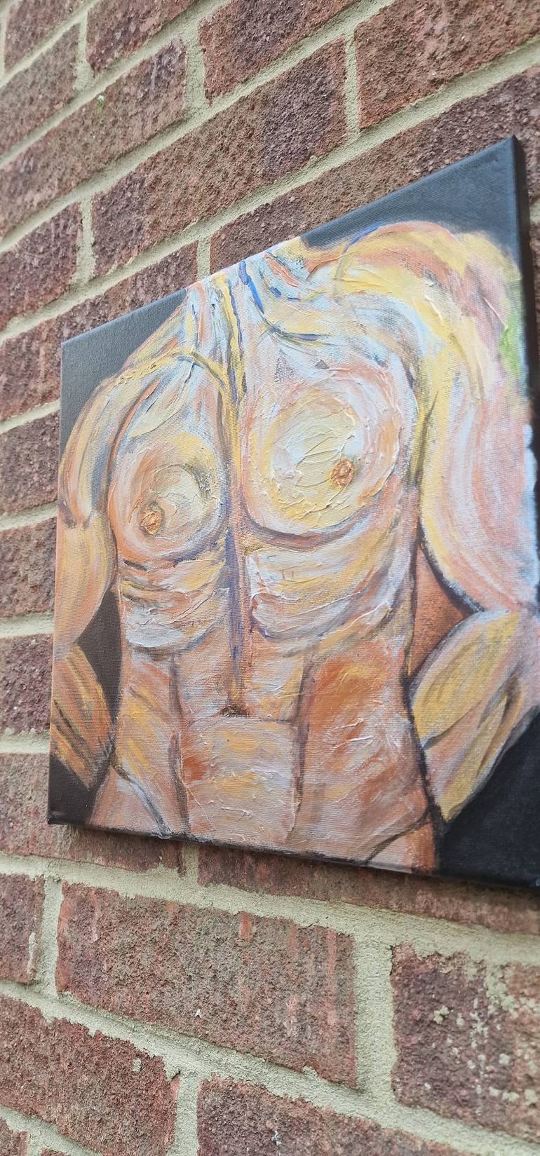 Original Figurative Nude Painting by Heather Pettitt