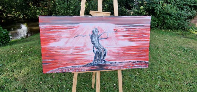 Original Impressionism Landscape Painting by Heather Pettitt