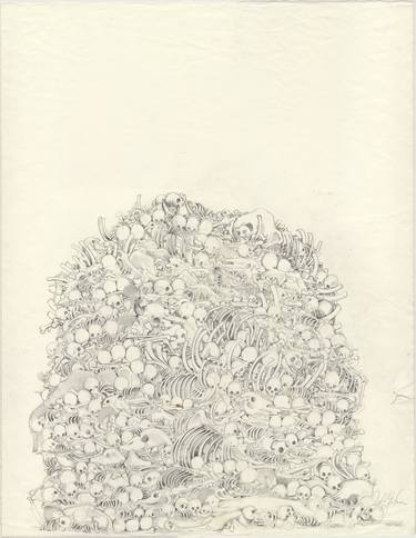 Print of Conceptual Mortality Drawings by Crystal Hartman