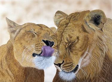 Original Realism Animal Paintings by Svitlana Maslova