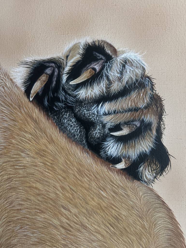 Original Photorealism Animal Painting by Svitlana Maslova