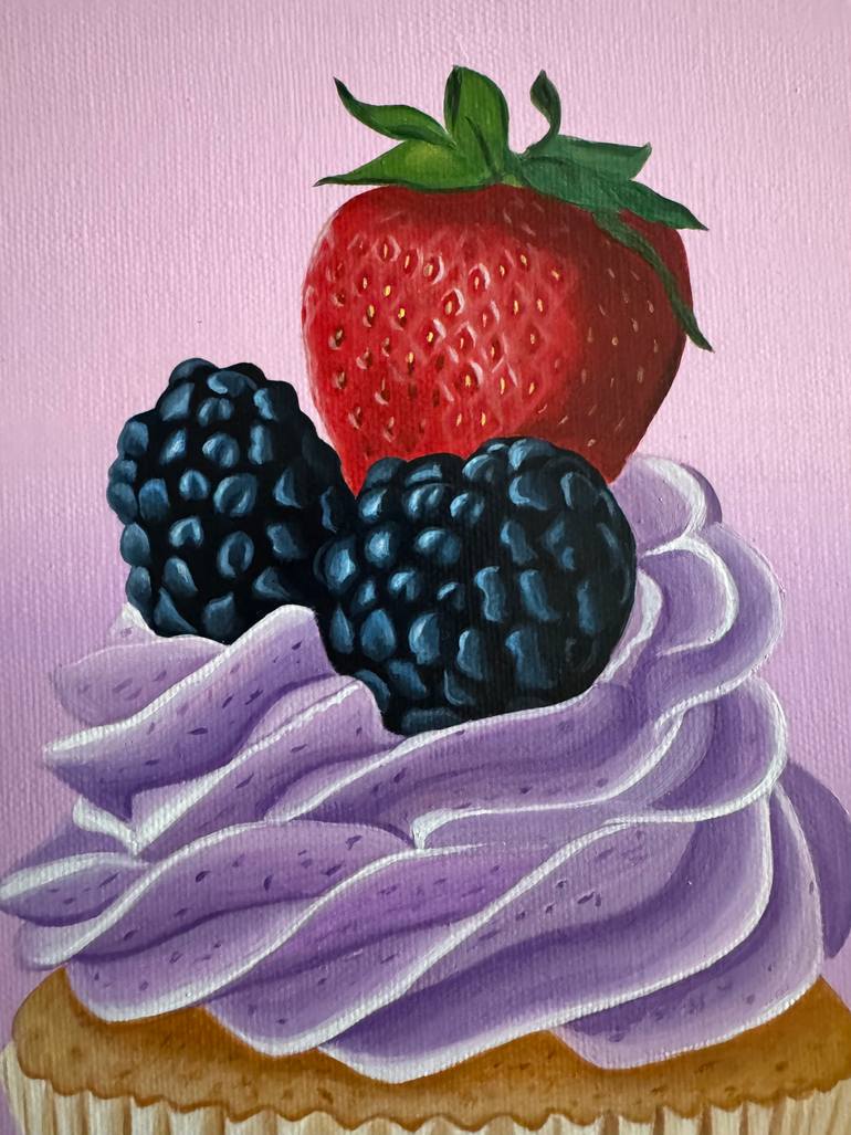 Original Realism Food & Drink Painting by Svitlana Maslova