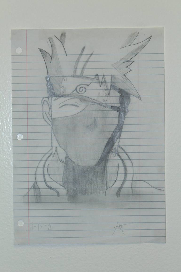 Kakashi 07  Naruto sketch drawing, Naruto drawings, Anime character drawing