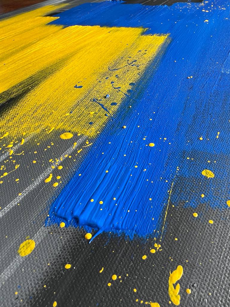 Original Abstract Painting by Anastasiia Khomutova