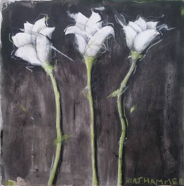 Original Modern Floral Paintings by Josef Hirthammer