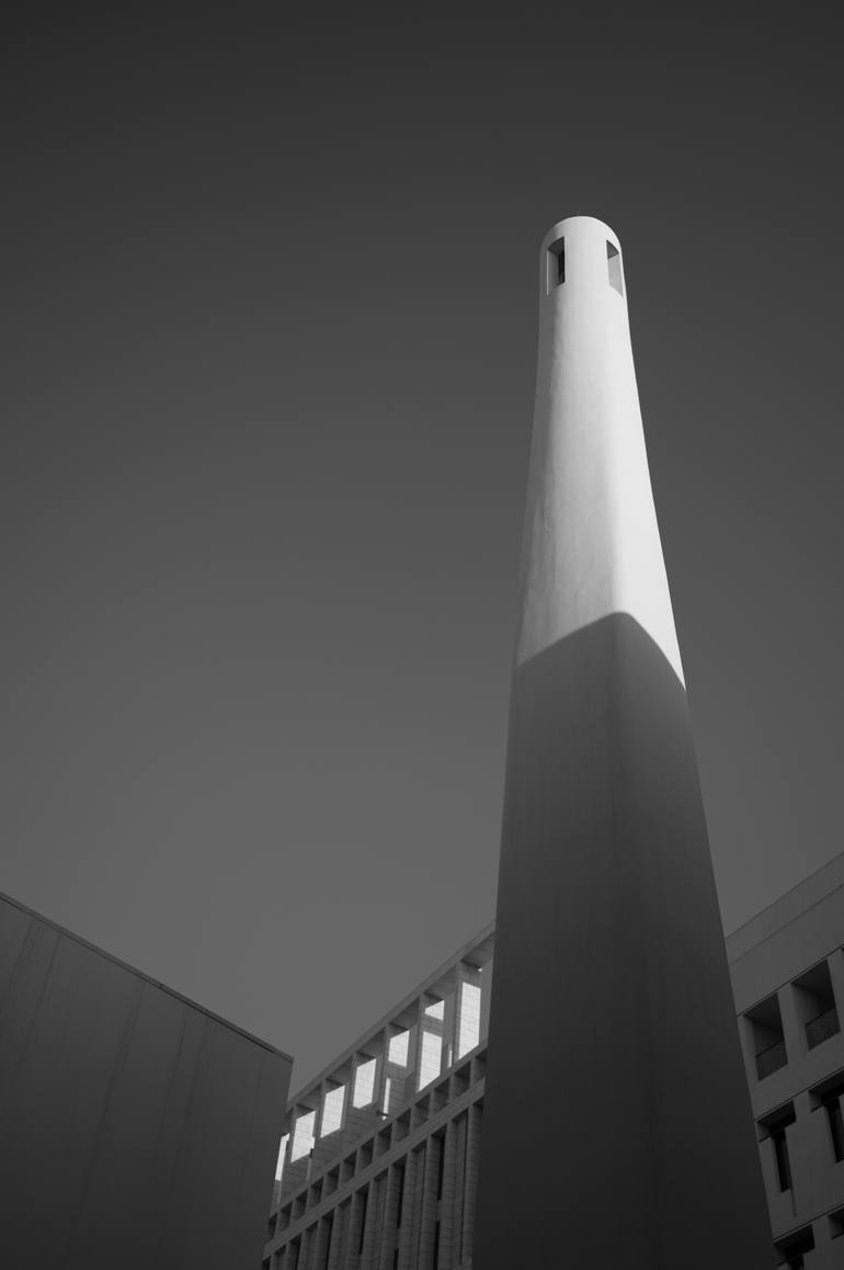 Original Architecture Photography by Galina Shichenko | Documentary Art on Paper | Msheireb, Black and White I