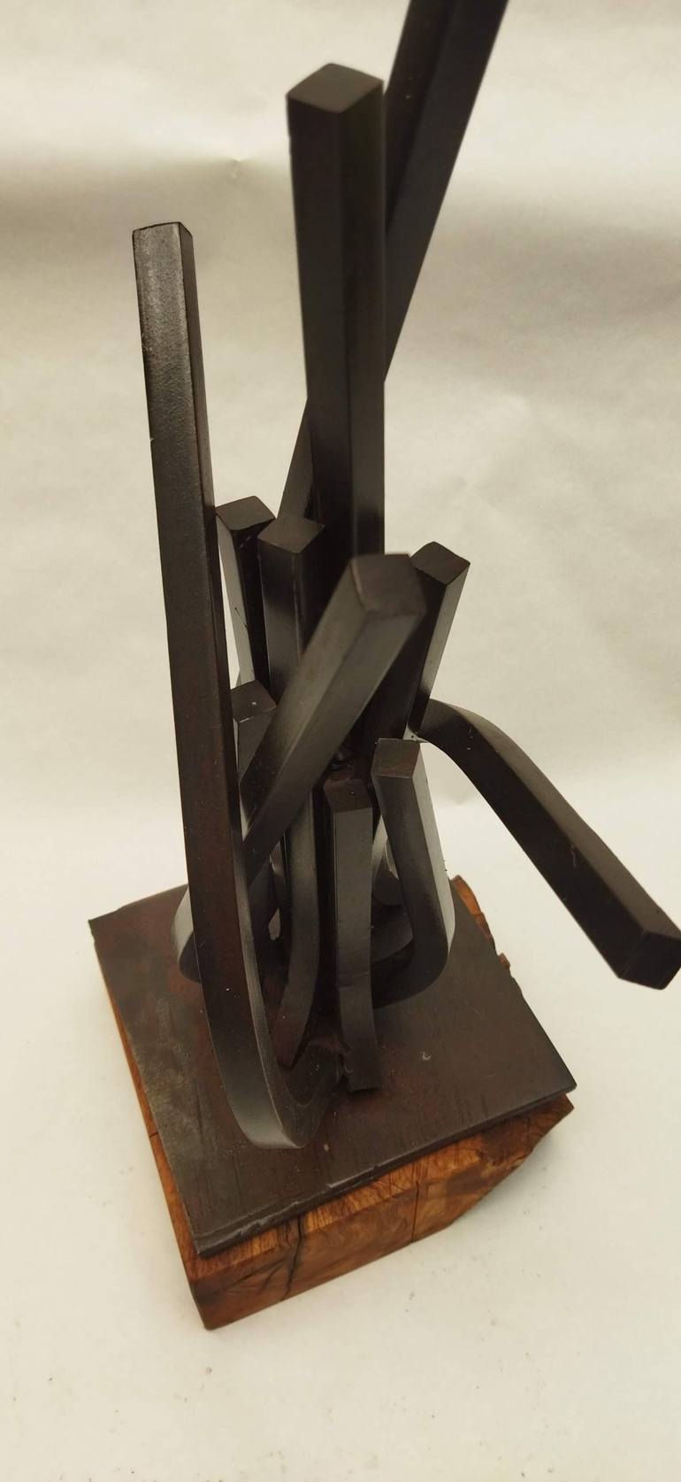 Original Abstract Expressionism Botanic Sculpture by Miguel Fernández