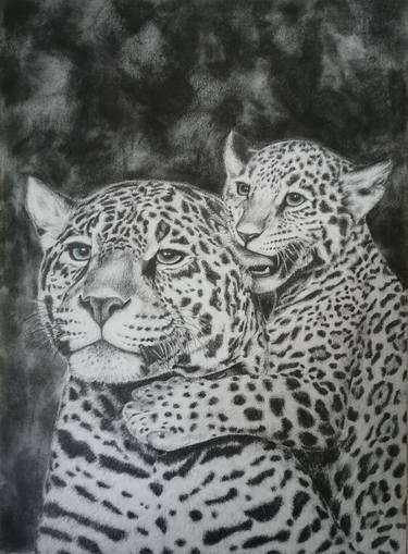 Original Fine Art Animal Drawings by Andrada Durantel