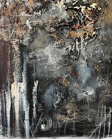 Original Abstract Expressionism Abstract Paintings by Tatiana Blastik