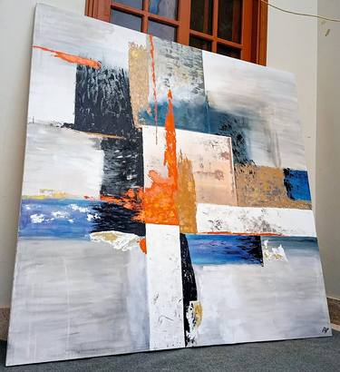Print of Fine Art Abstract Paintings by Sanober Danish