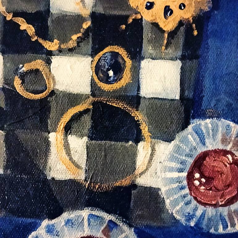Original Realism Still Life Painting by Kirana Kepakisan