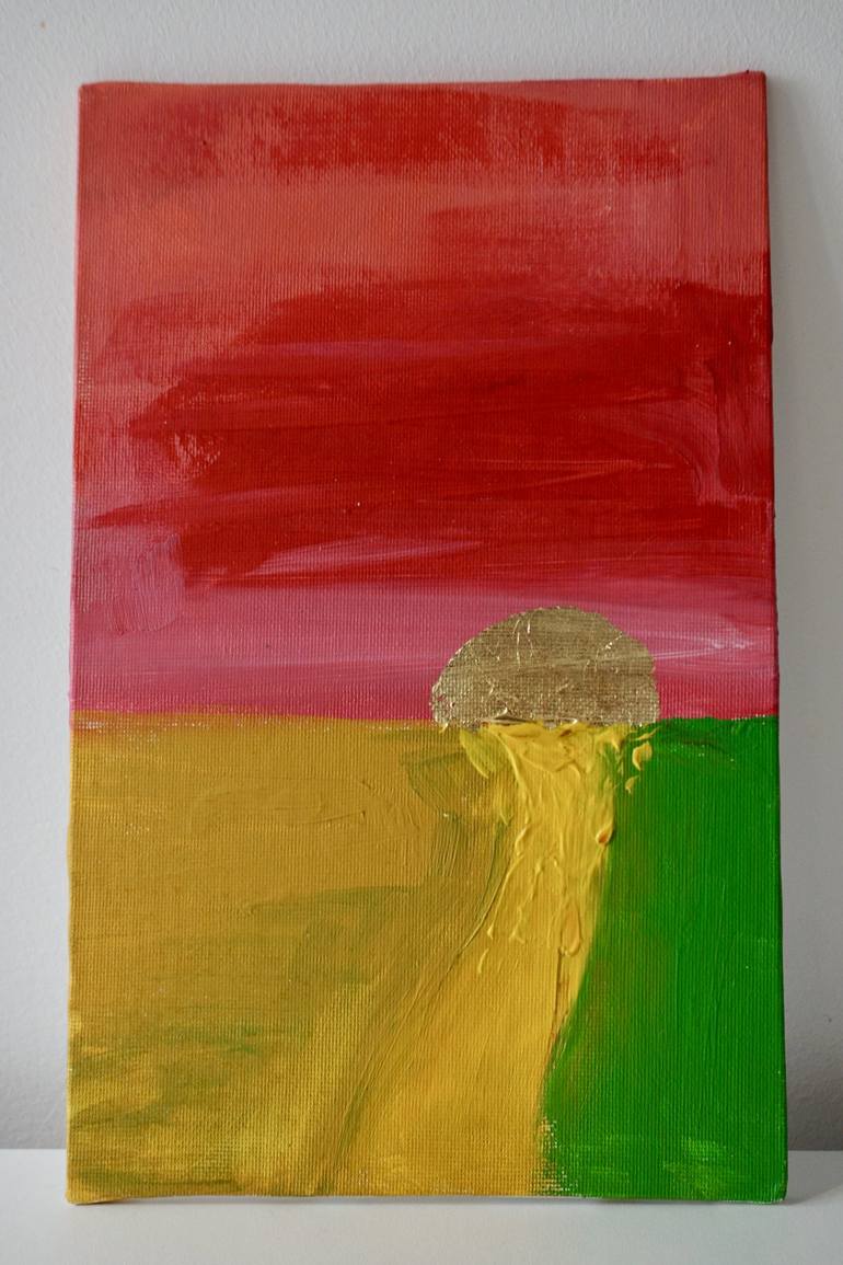 Original Abstract Nature Painting by Anita Lūse