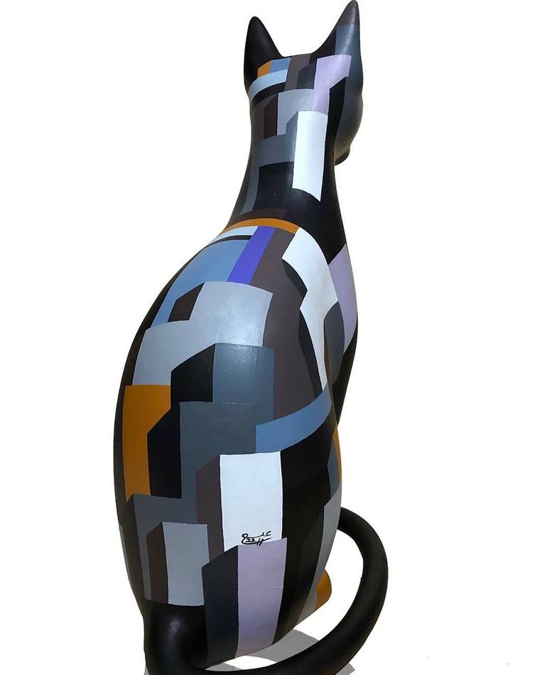 Original Abstract Pop Culture/Celebrity Sculpture by Essa Aboelsaoud
