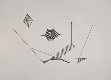 Original Abstract Drawings by Alejandro Casajuana