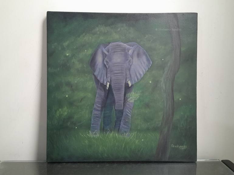 Original Animal Painting by SHAHEERA SANDHU