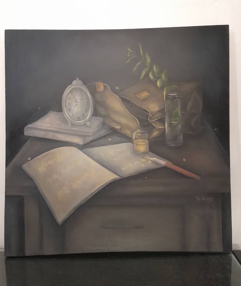 Original Contemporary Still Life Painting by Shaheera Saeed