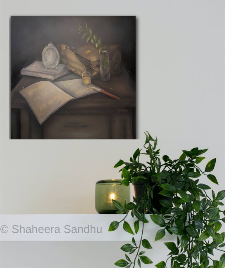 Original Contemporary Still Life Painting by Shaheera Saeed