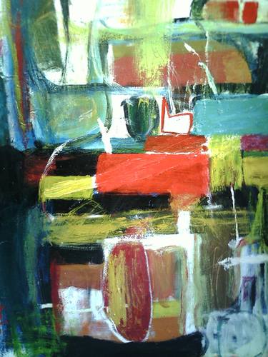 Original Abstract Painting by Mei B