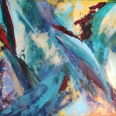 Original Abstract Expressionism Abstract Paintings by Alia CORM