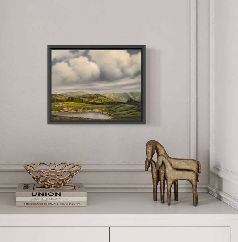 Original Realism Landscape Painting by Amal Rashed