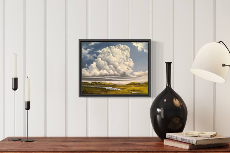 Original Realism Landscape Painting by Amal Rashed