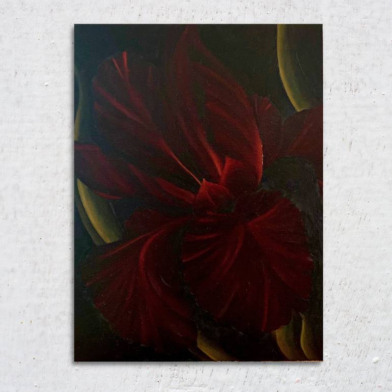 Original Contemporary Floral Painting by Dom Holmes