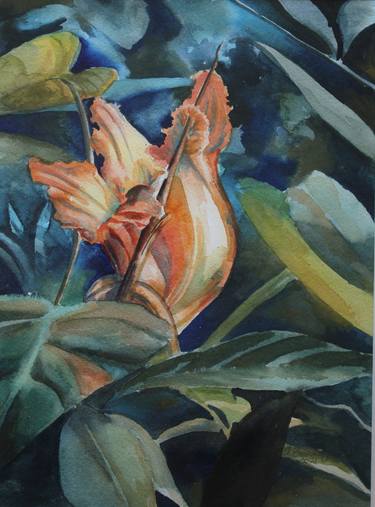 Original Fine Art Floral Paintings by Amy Browning