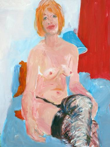 Print of Figurative Nude Paintings by Lauran Van Oers