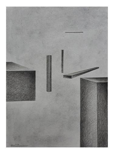 Original Surrealism Geometric Drawings by Nikhil sanwariya