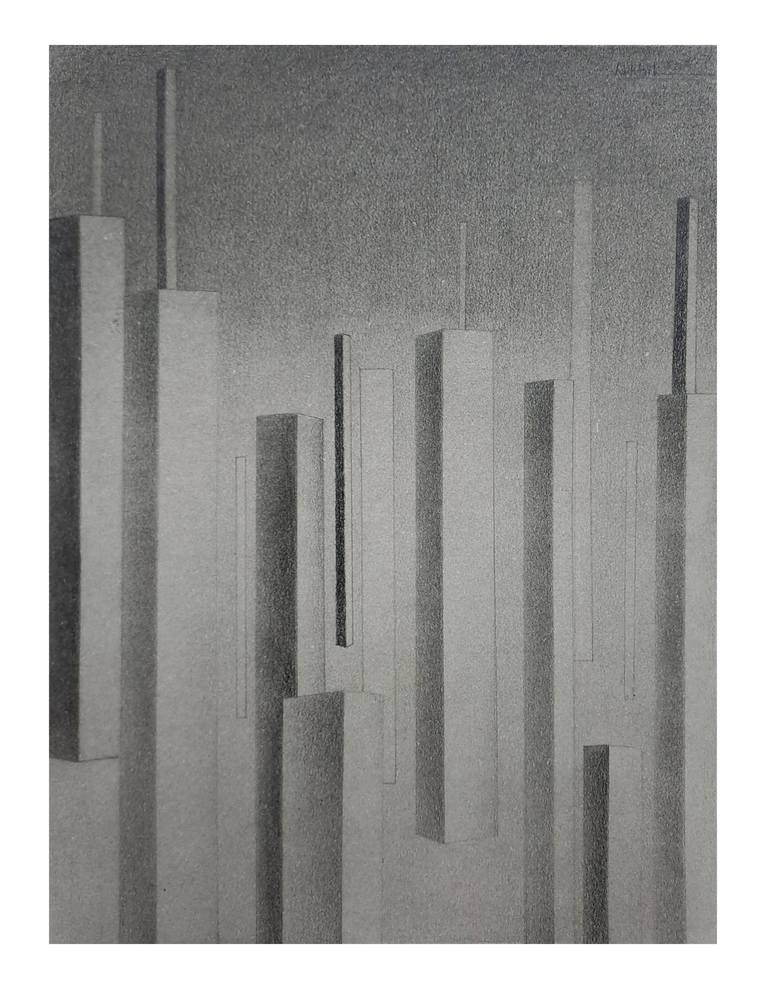 Original Abstract Architecture Drawings by Nikhil Sanwariya