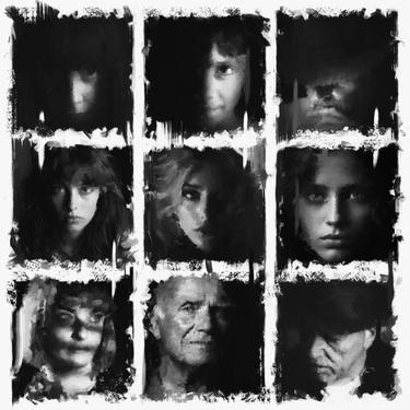 Original Abstract People Photography by Leonardo Bandinelli