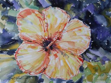 Original Impressionism Floral Paintings by Theodore Heublein