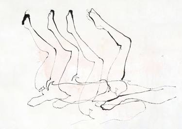 Original Abstract Nude Drawings by Joshua Hoskins